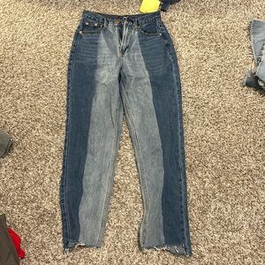 Fashion nova multicolored Mom jeans